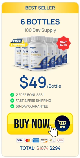 Buy Quiet Nerves™ 6 Bottles - Best Value Bundle